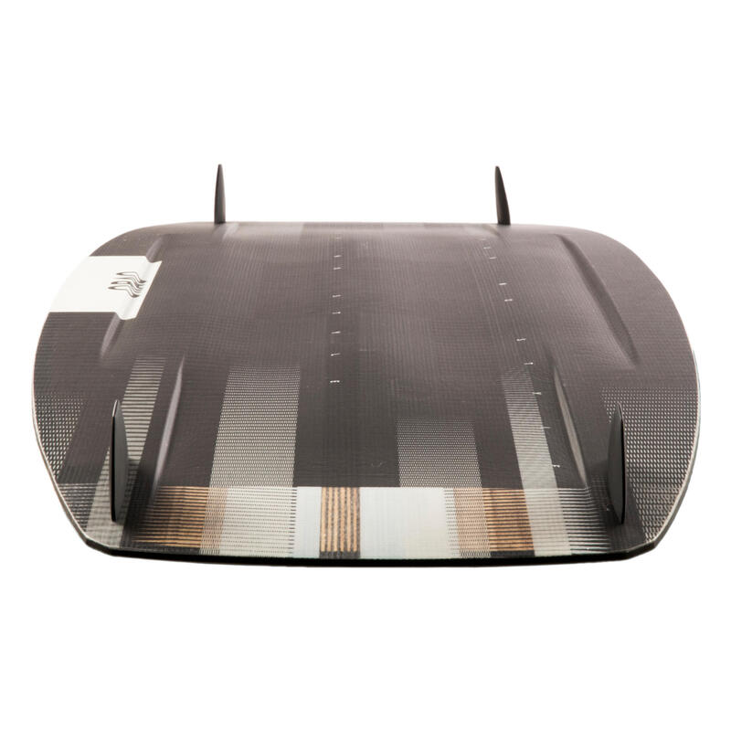 Carbon twintip kiteboard 138 x 41 cm (inclusief pads en straps) TT500