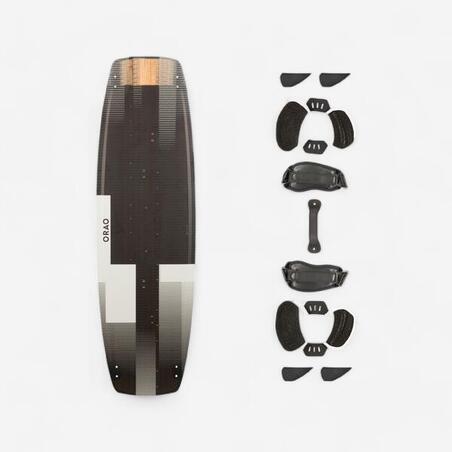 Дошка TWIN TIP 500 для кайтсерфінгу, з вуглеволокна, 138 см × 41 см