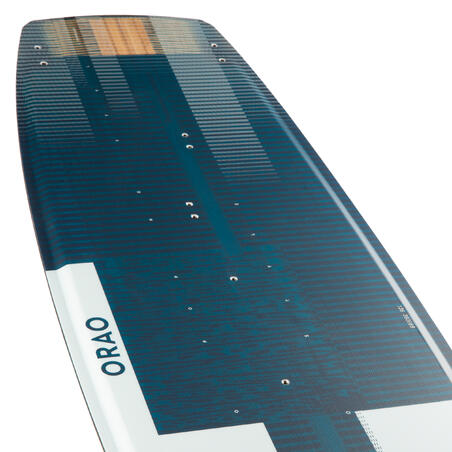 Дошка 500 Twin Tip для кайтсерфінгу карбонова 136 × 40,5 см з падсами