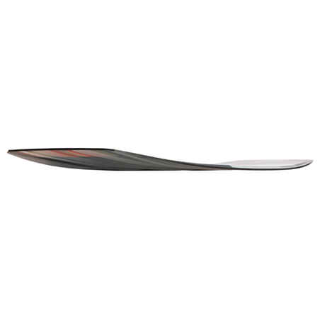 KITESURFING BOARD TWIN-TIP 500 - CARBON - 136X40.5 CM (PADS AND STRAPS INCLUDED