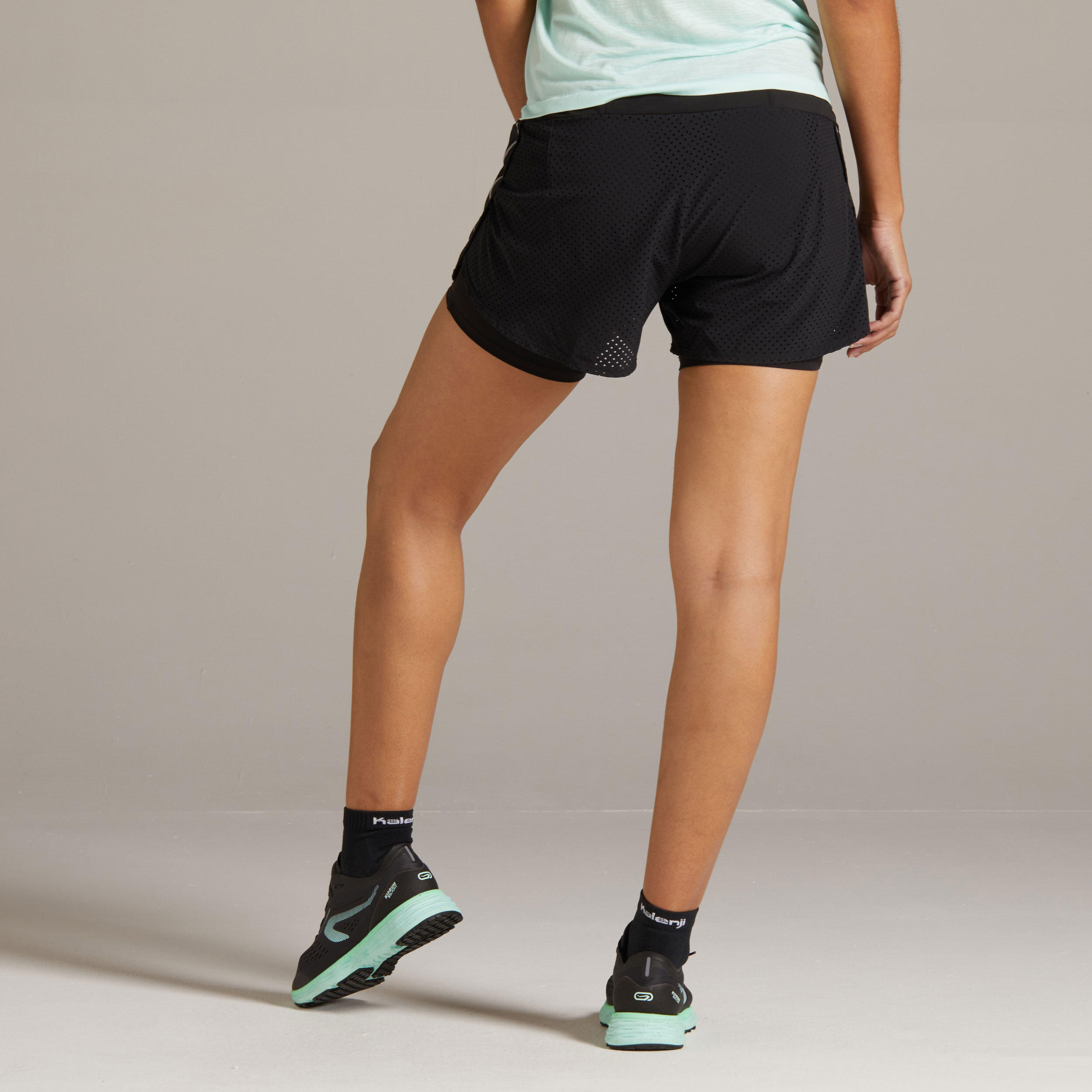 Licra Deportiva Larga, Color Negro Para Mujer - racketball movil