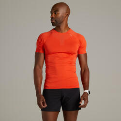 Kiprun Skincare Men's Running Breathable T-shirt - red