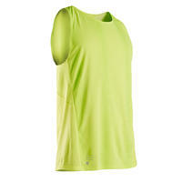 Kiprun Light Men's Running Breathable Tank Top - yellow
