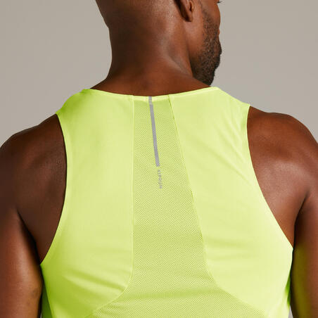 גופיית ריצה נושמת דגם Kiprun Light לגברים – צהוב