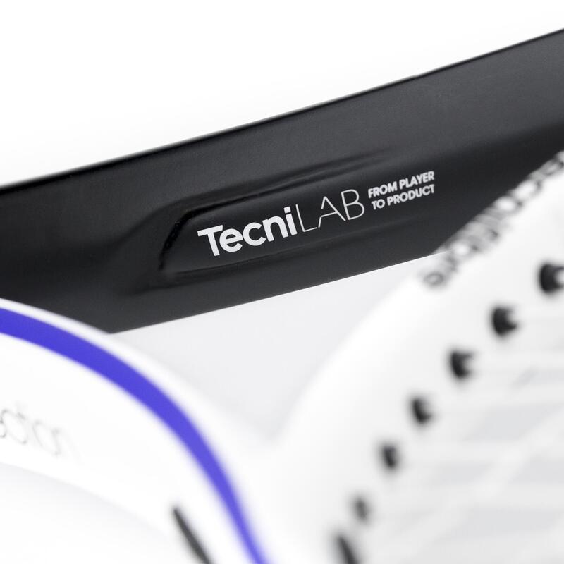 Tennisracket voor volwassenen T-Fight RS 300 onbespannen wit/zwart