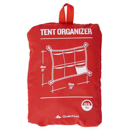 UNIVERSAL CAMPING TENT OR LIVING ROOM NETTING - 6 POUCHES WITH DIFFERENT FORMATS