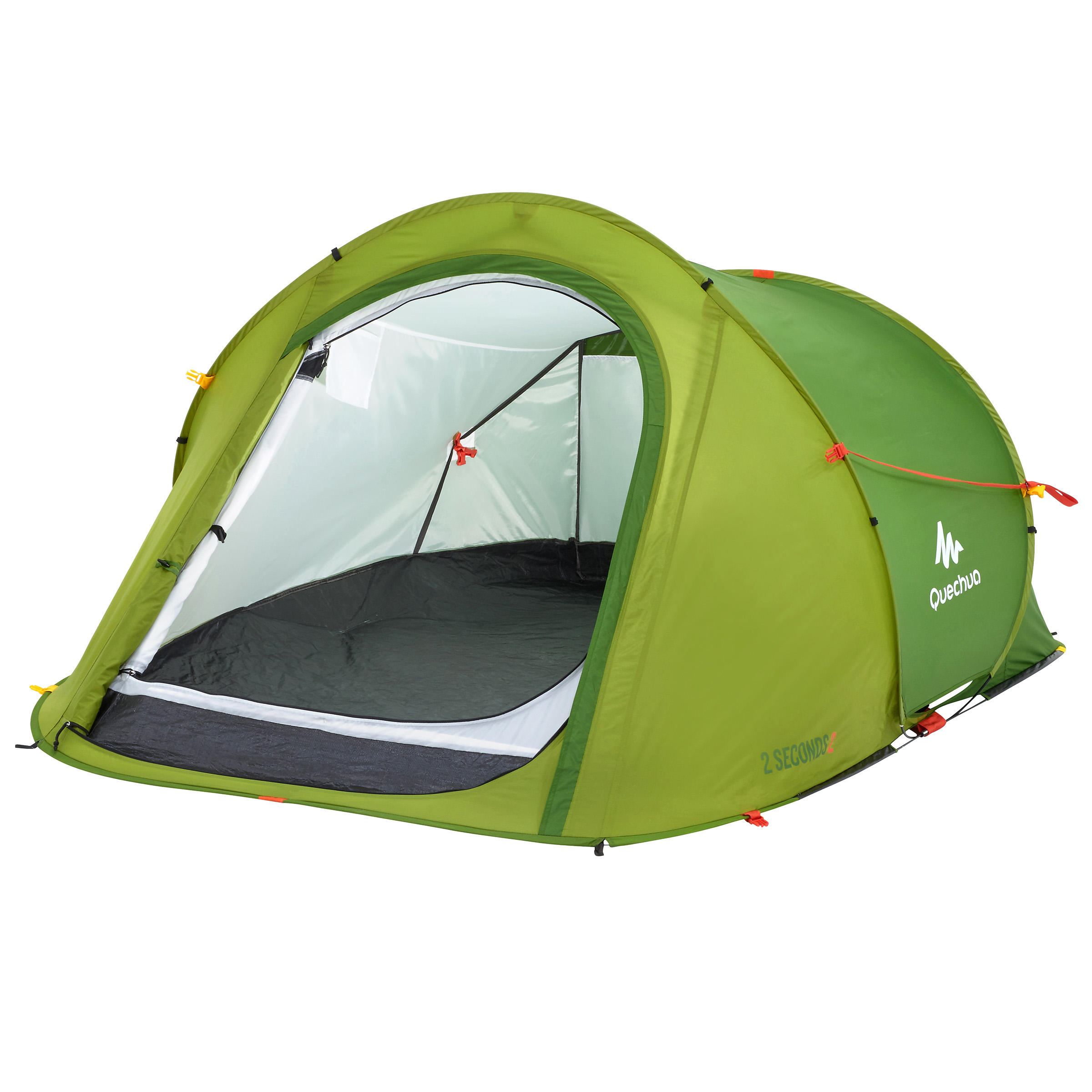 QUECHUA 2 SECONDS camping tent | 2 person green