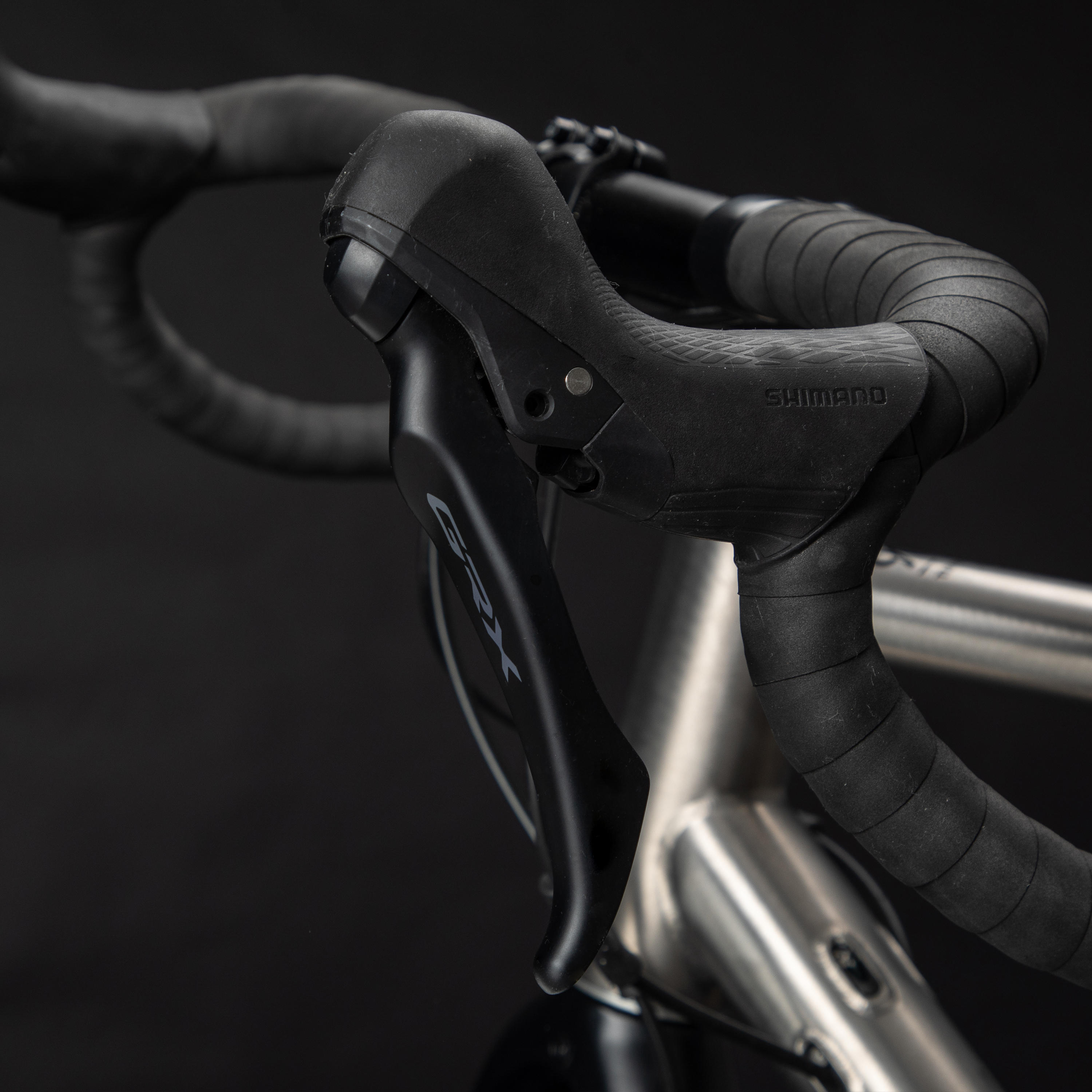 Gravelbike voor heren GRVL 900 titanium frame 12/15