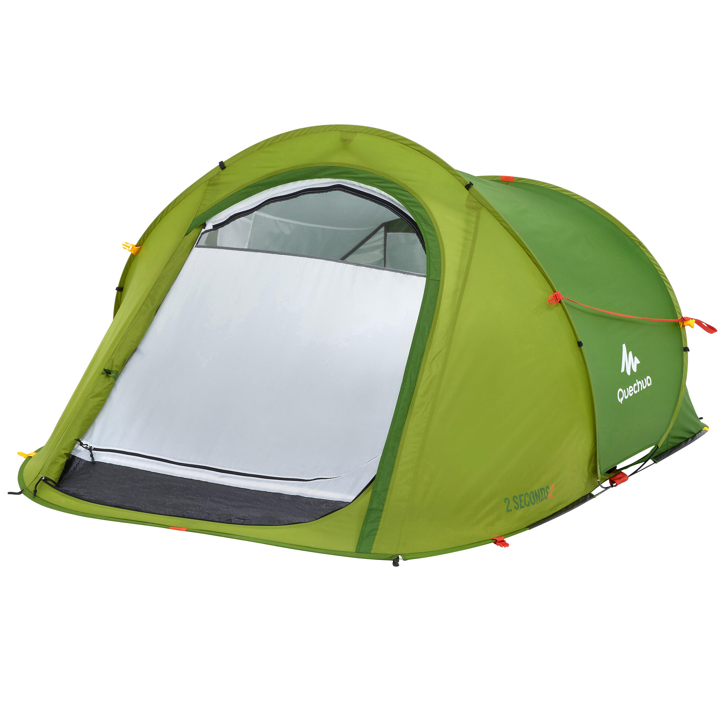 2 SECONDS camping tent | 2 person green 7/17