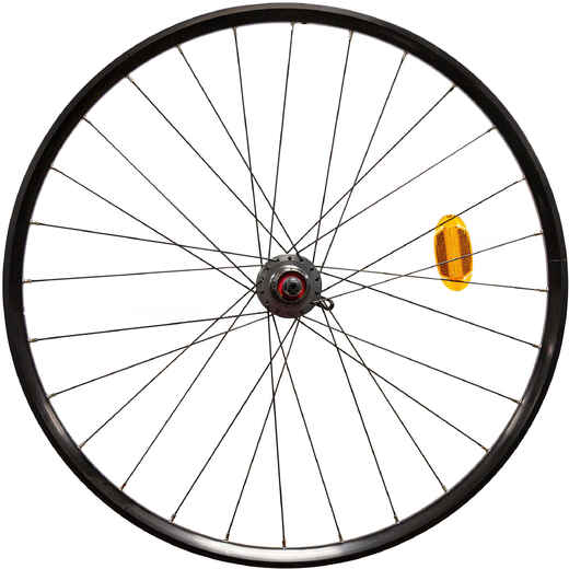 
      ROUE VTT ARRIÈRE 27.5x23c DOUBLE PAROI FREINAGE DISQUE A CASSETTE ET QR
  