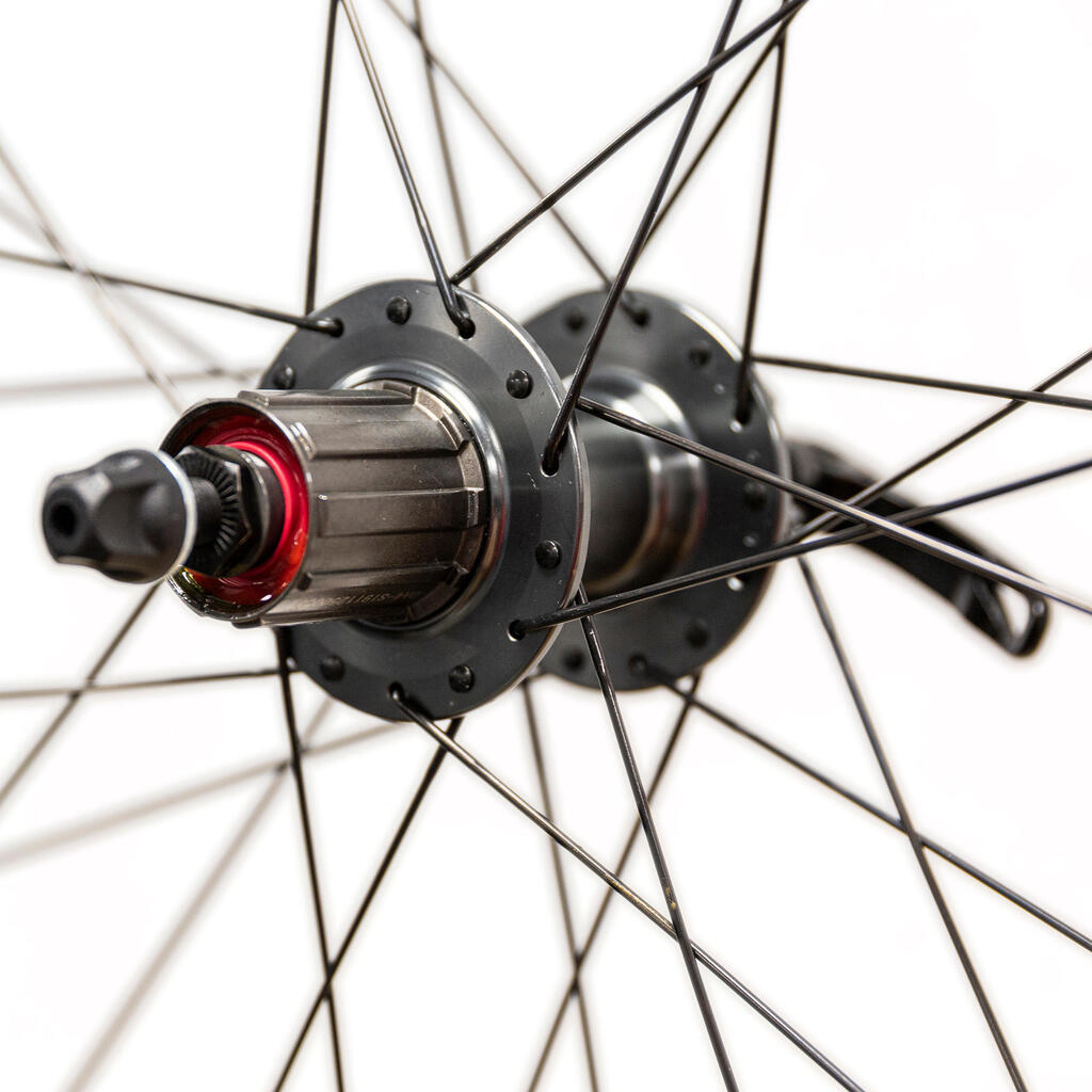 27.5x23c Double-Walled QR Cassette Disc Brake TC Mountain Bike Rear Wheel