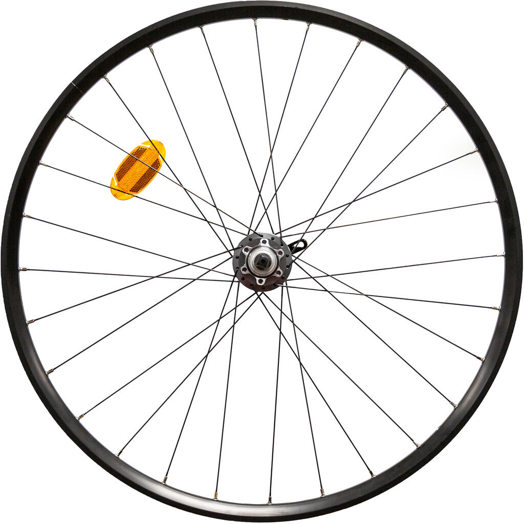 27.5 x 23c Double-Walled Disc Brake QR Tubeless Compatible MTB Front Wheel