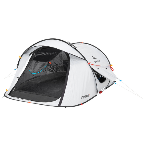 Tente de camping - 2 SECONDS - 2 places - Fresh &amp; Black