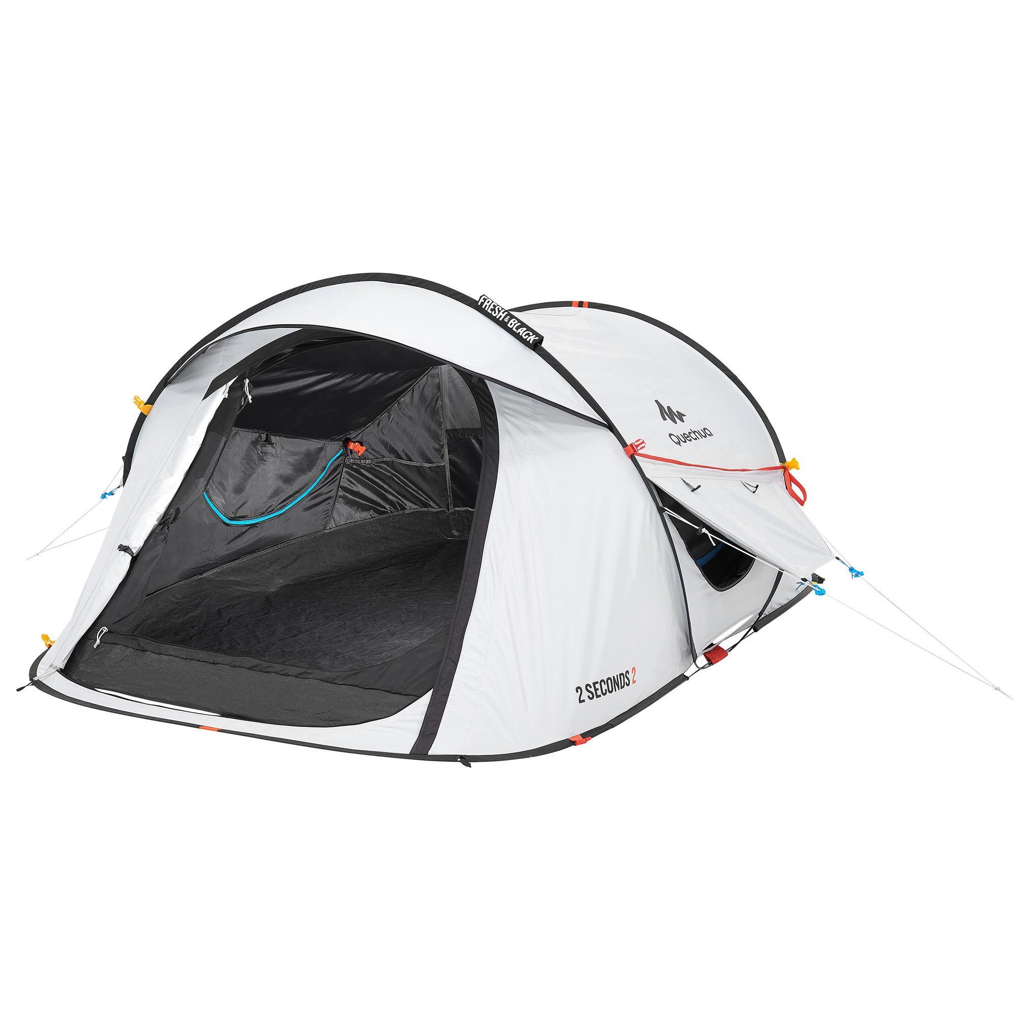 quechua tent black and fresh