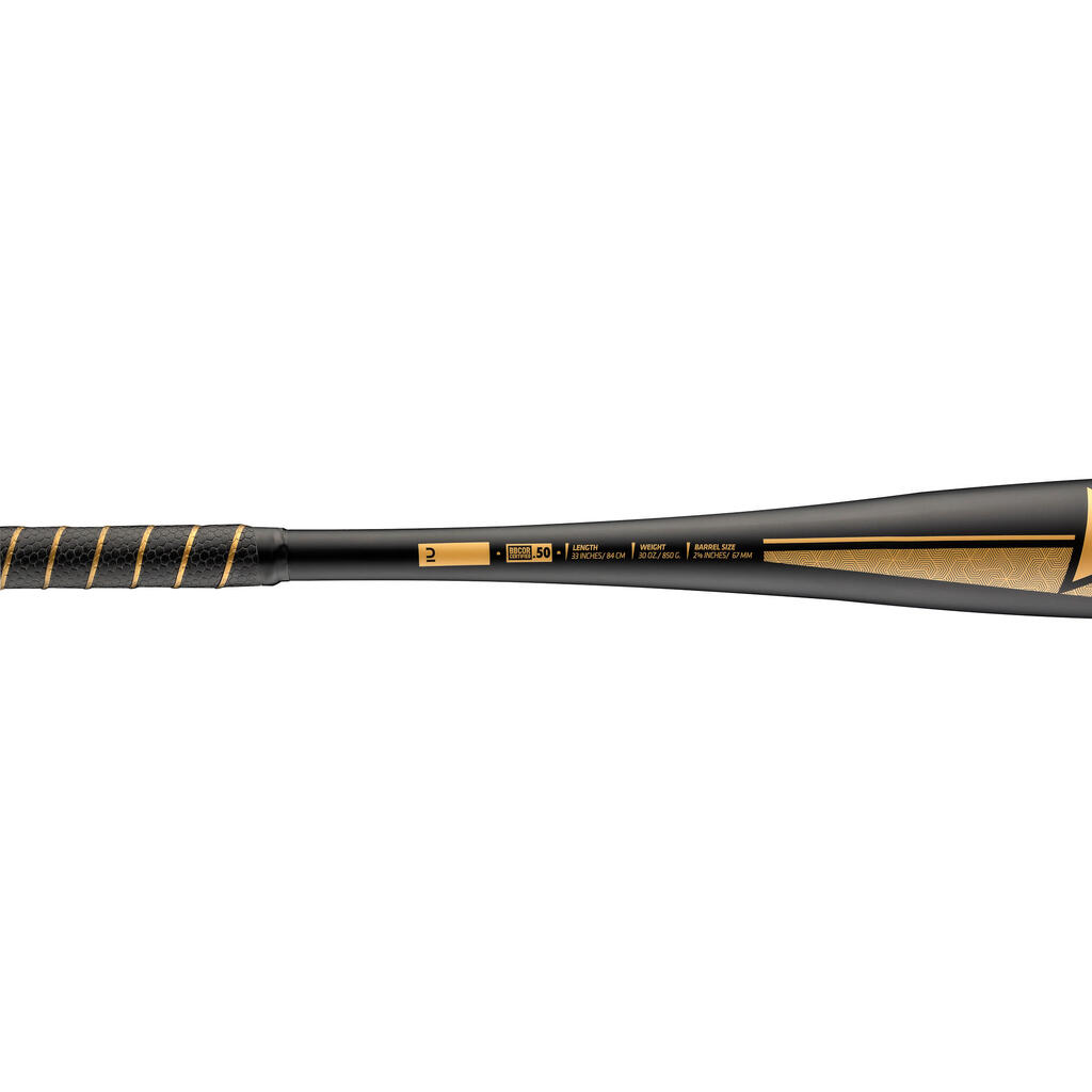 Baseballschläger BA550 MARS -3, 2 5/8 inch Barrel Bbcor 33 inch/30 oz schwarz