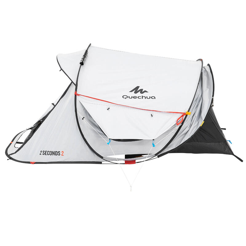 Tente de camping - 2 SECONDS - 2 places - Fresh & Black