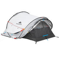 Tente de camping - 2 SECONDS - 2 places - Fresh & Black