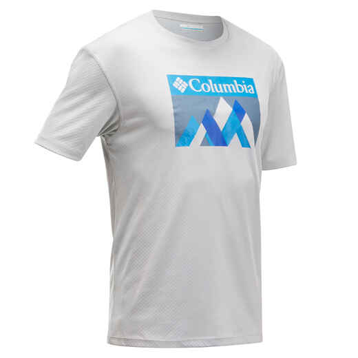 
      Men's Mountain Walking Short-Sleeved T-Shirt - Columbia Bellport Grey
  