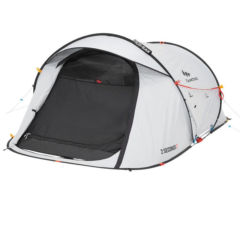 Kampeertent voor 2 personen 2 SECONDS Fresh & Black