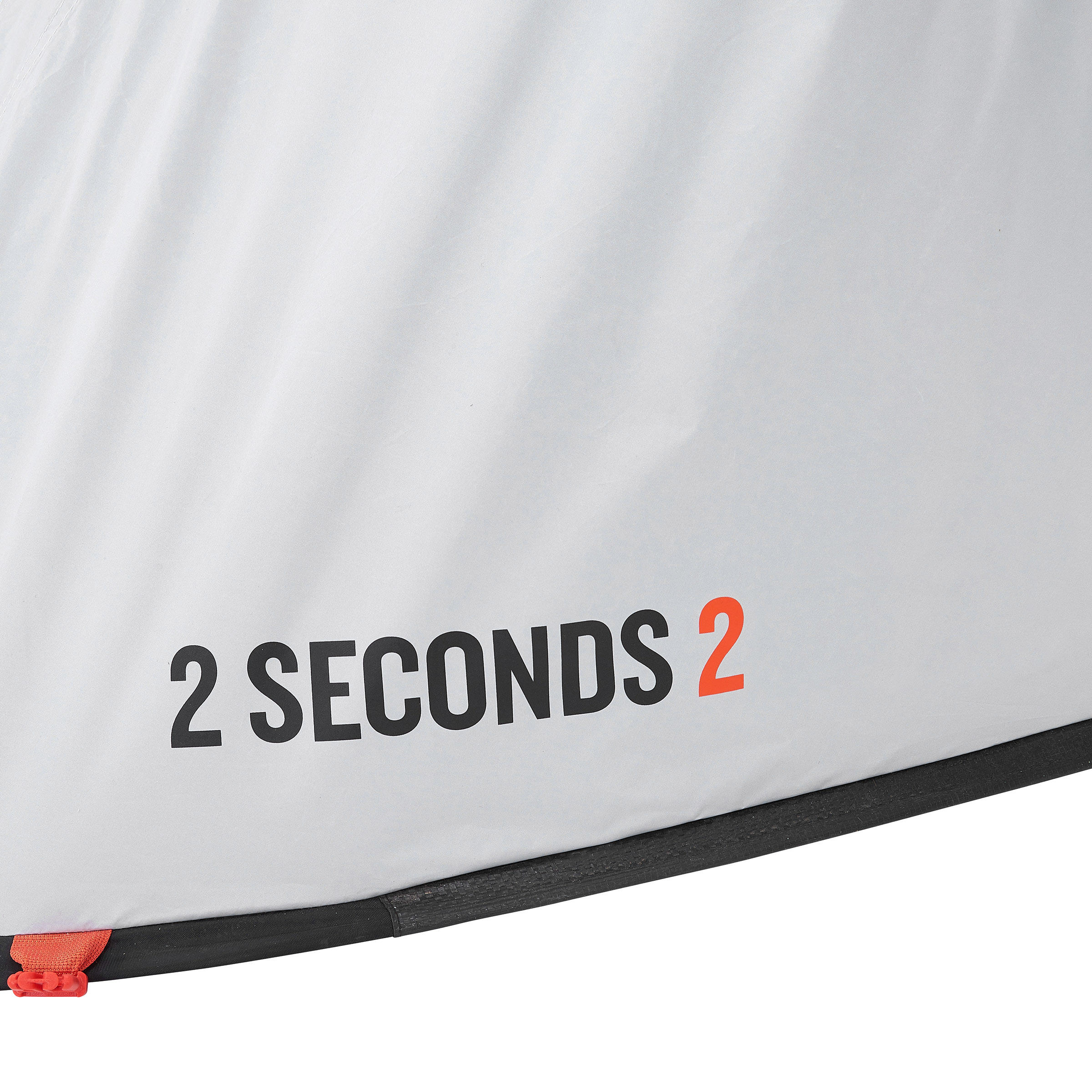 2-Person Camping Tent - 2 Seconds Fresh & Black - QUECHUA