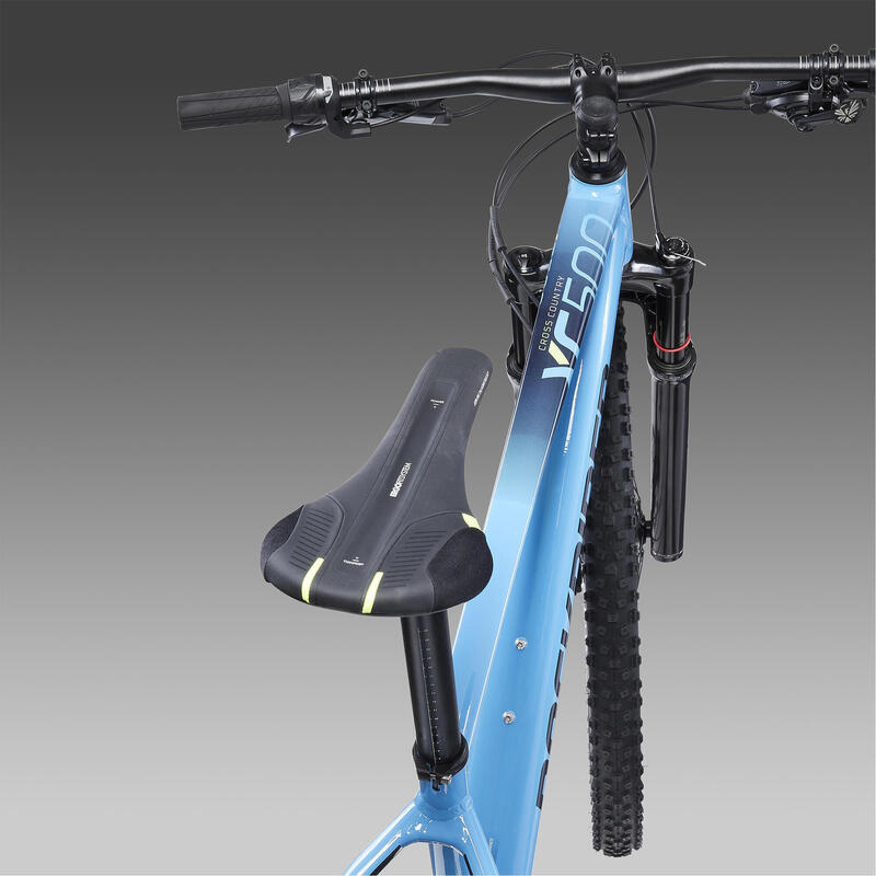 Vélo VTT XC 500 29" semi rigide EAGLE 1x12 bleu ciel