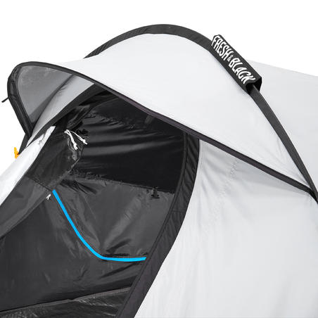 2-Person Camping Tent - 2 Seconds Fresh & Black White