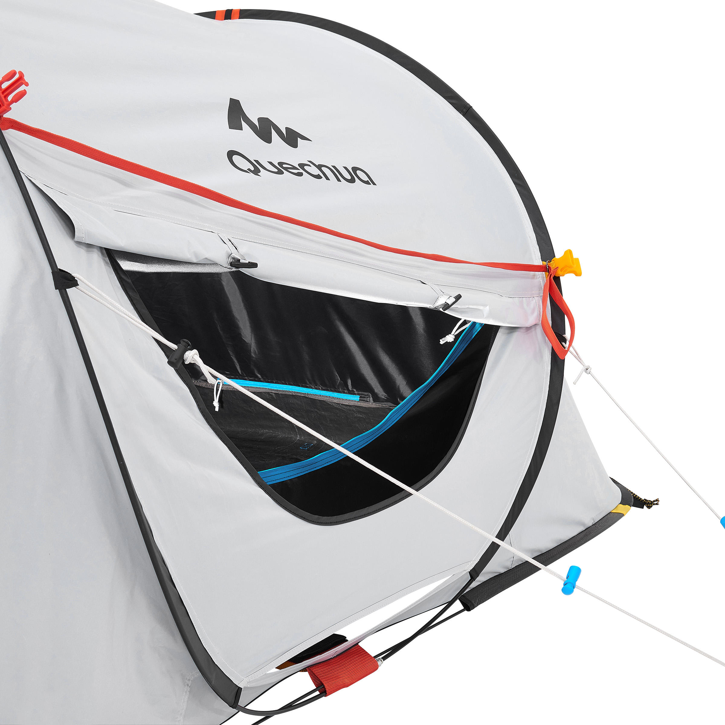 Tente de camping 2 personnes -  2 Seconds Fresh & Black - QUECHUA