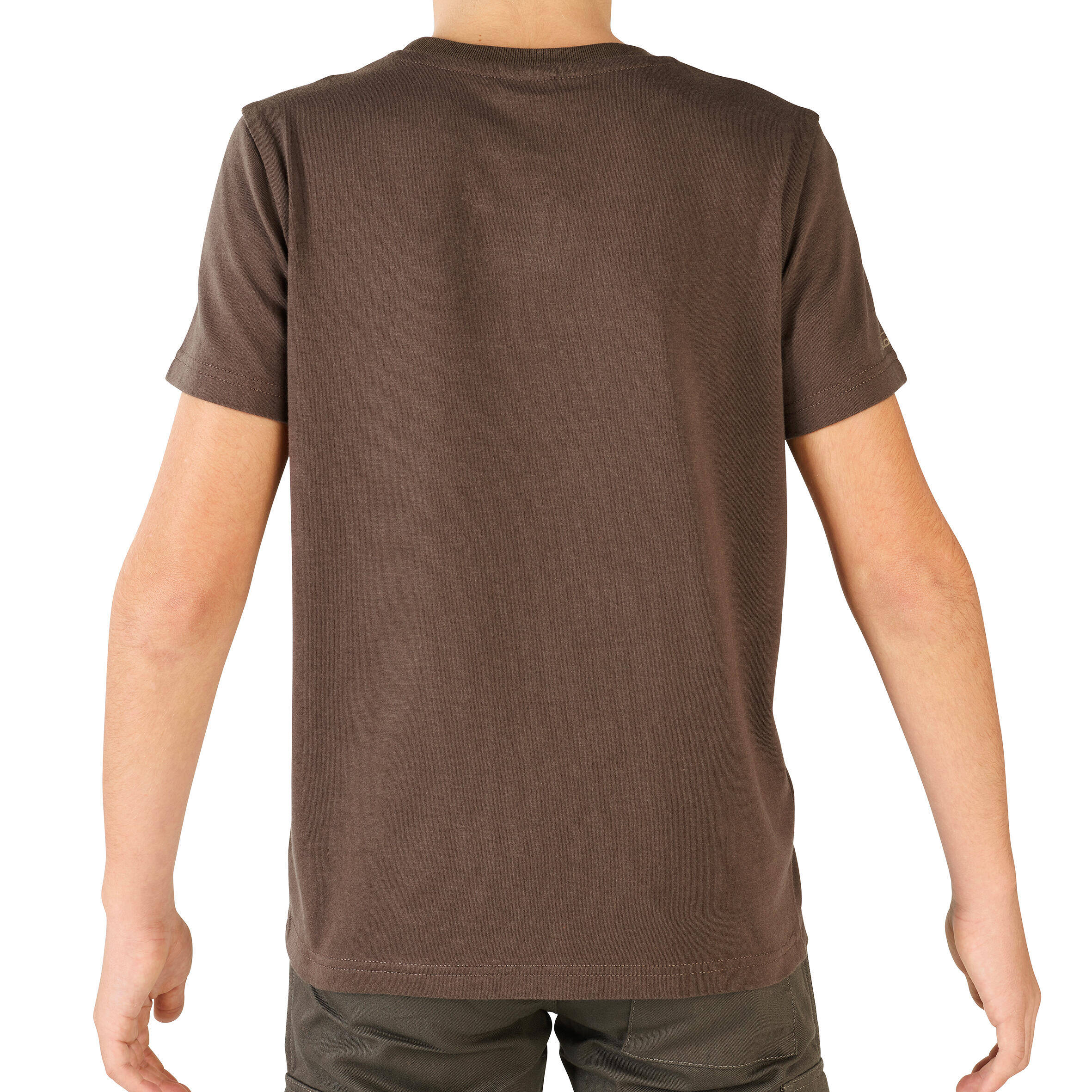 Kids T-Shirt SG-100 - Brown Deer Print -  2
