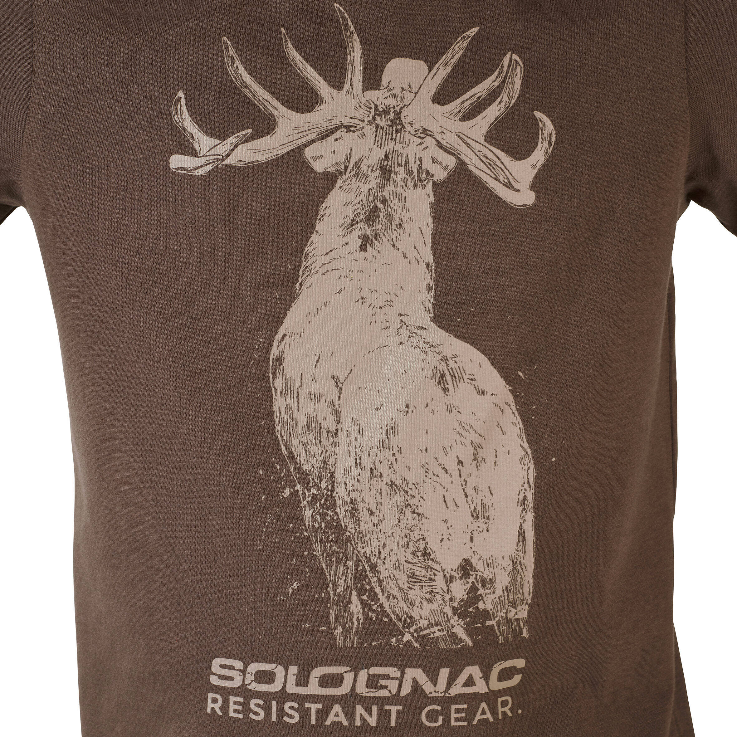 Kids T-Shirt SG-100 - Brown Deer Print -  5