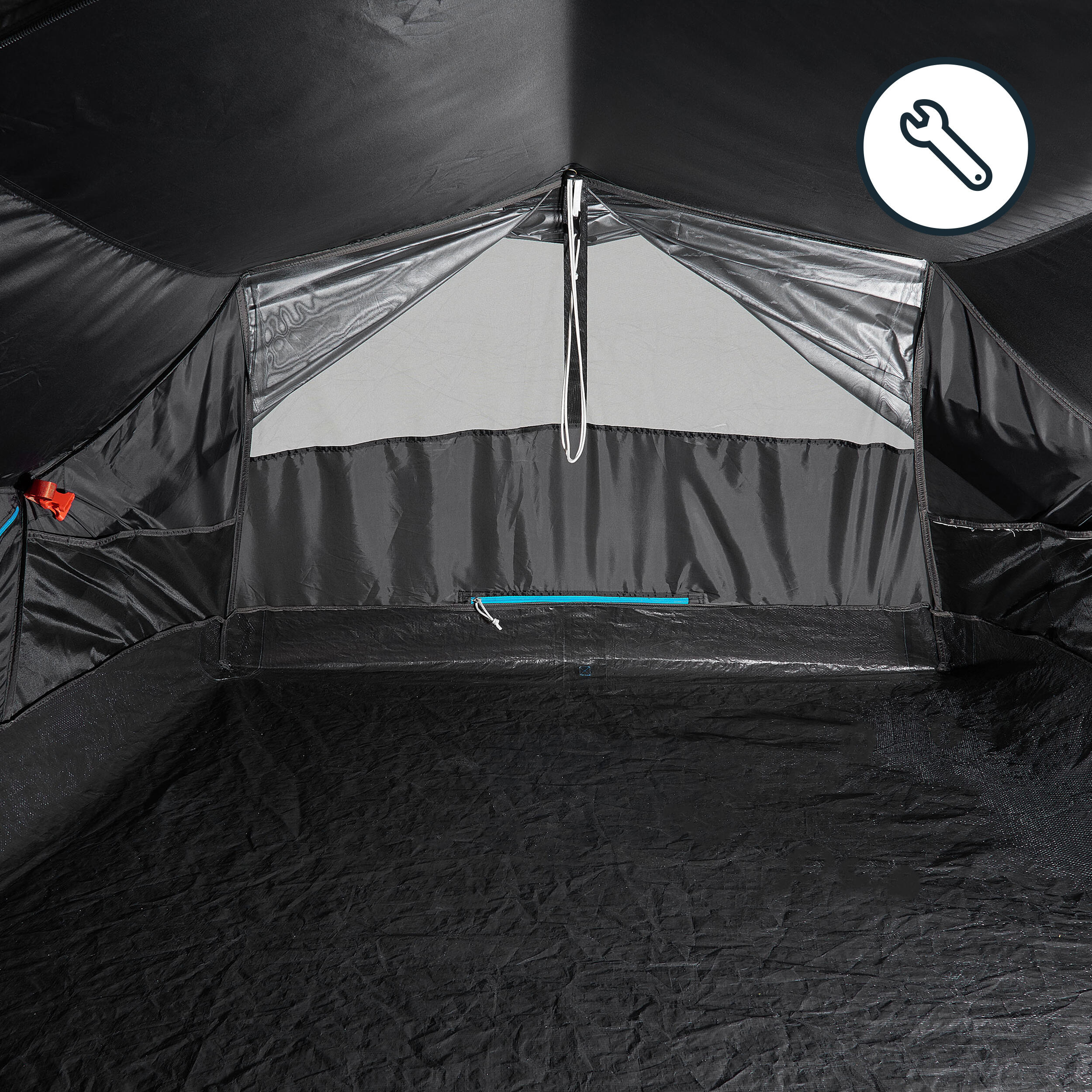 Tente de camping 2 personnes -  2 Seconds Fresh & Black - QUECHUA