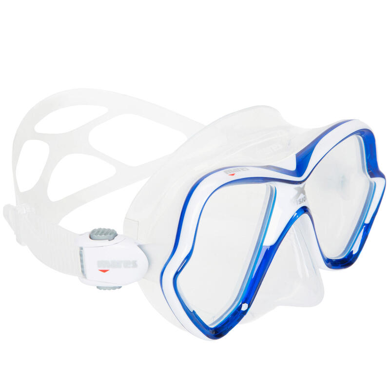 Brýle na šnorchlování a potápění s přístrojem X-Vision modré
