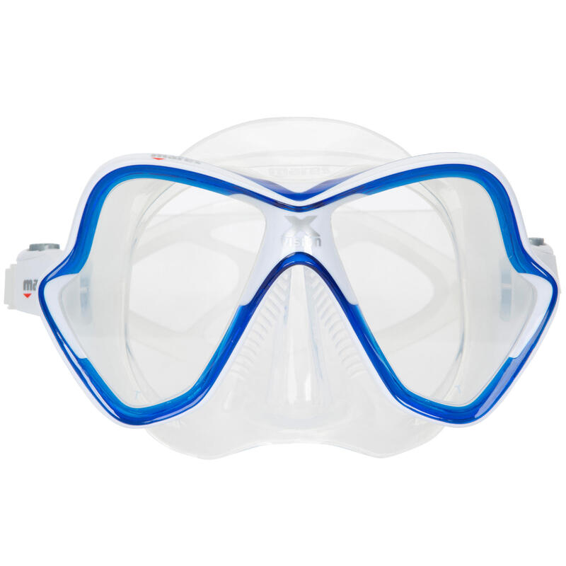 Masque MARES X-Vision Adulte bleu snorkeling et plongée bouteille