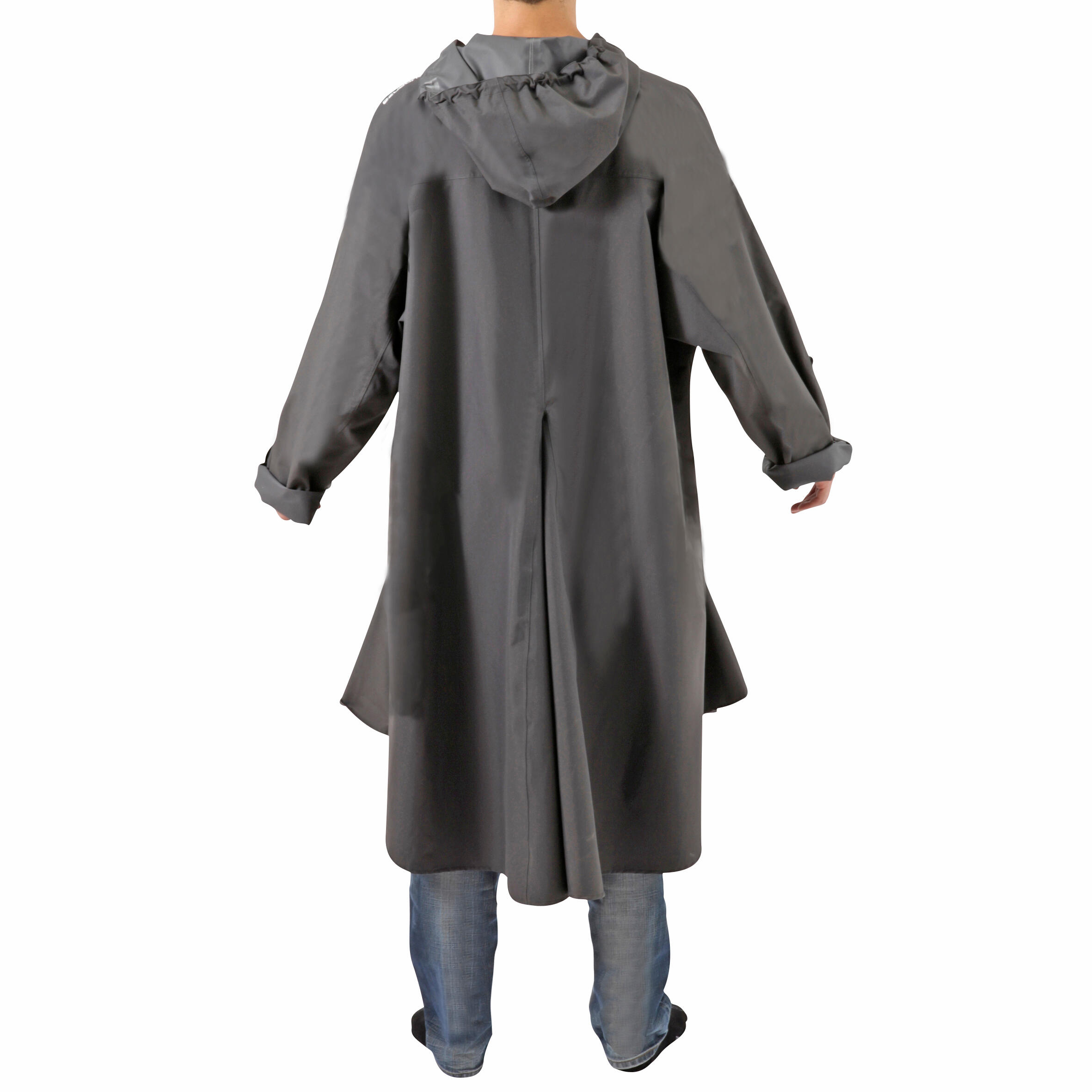 Sentier Adult Horse Riding Poncho - Dark Grey 3/5