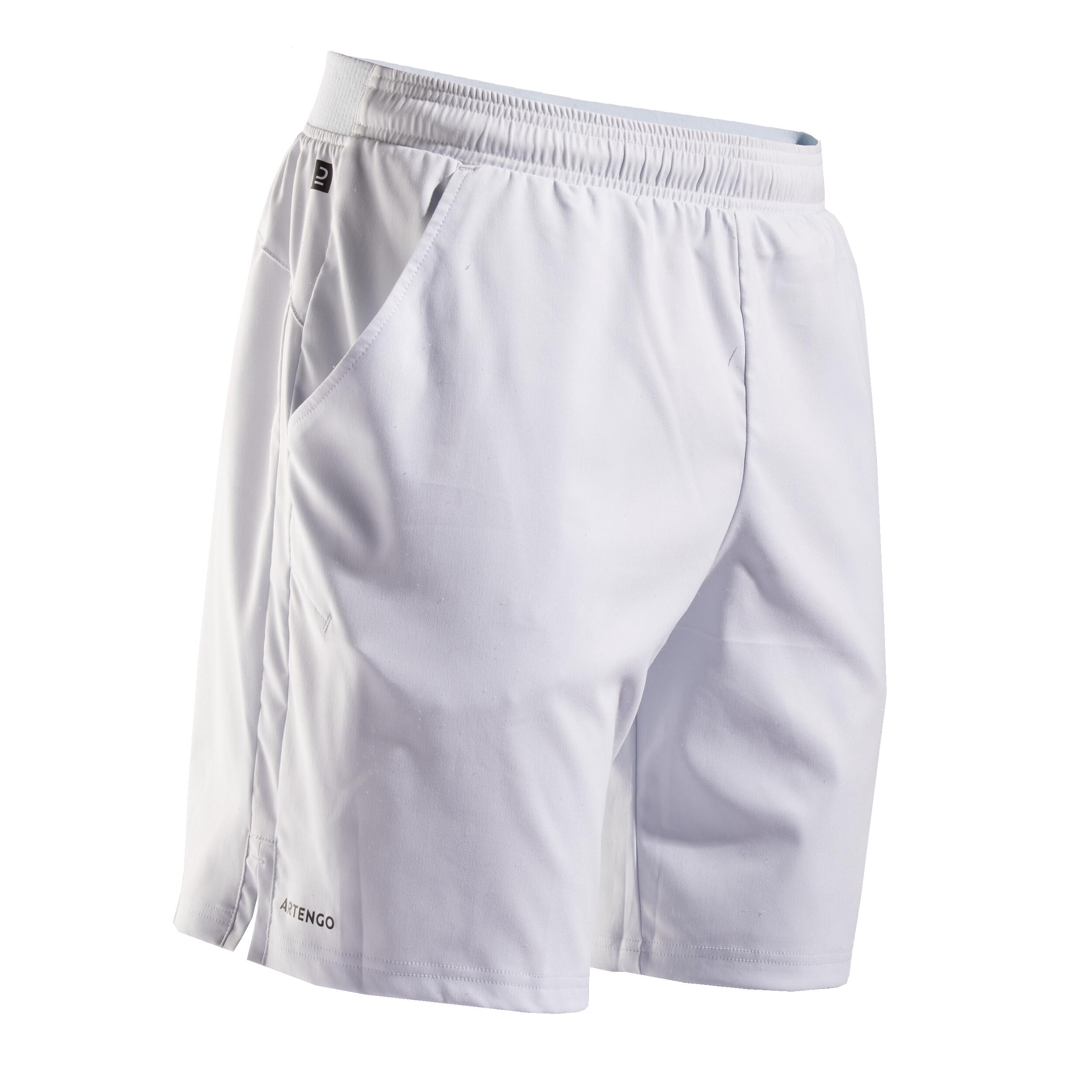 Men's Tennis Shorts Essential+ - Light Grey 6/6