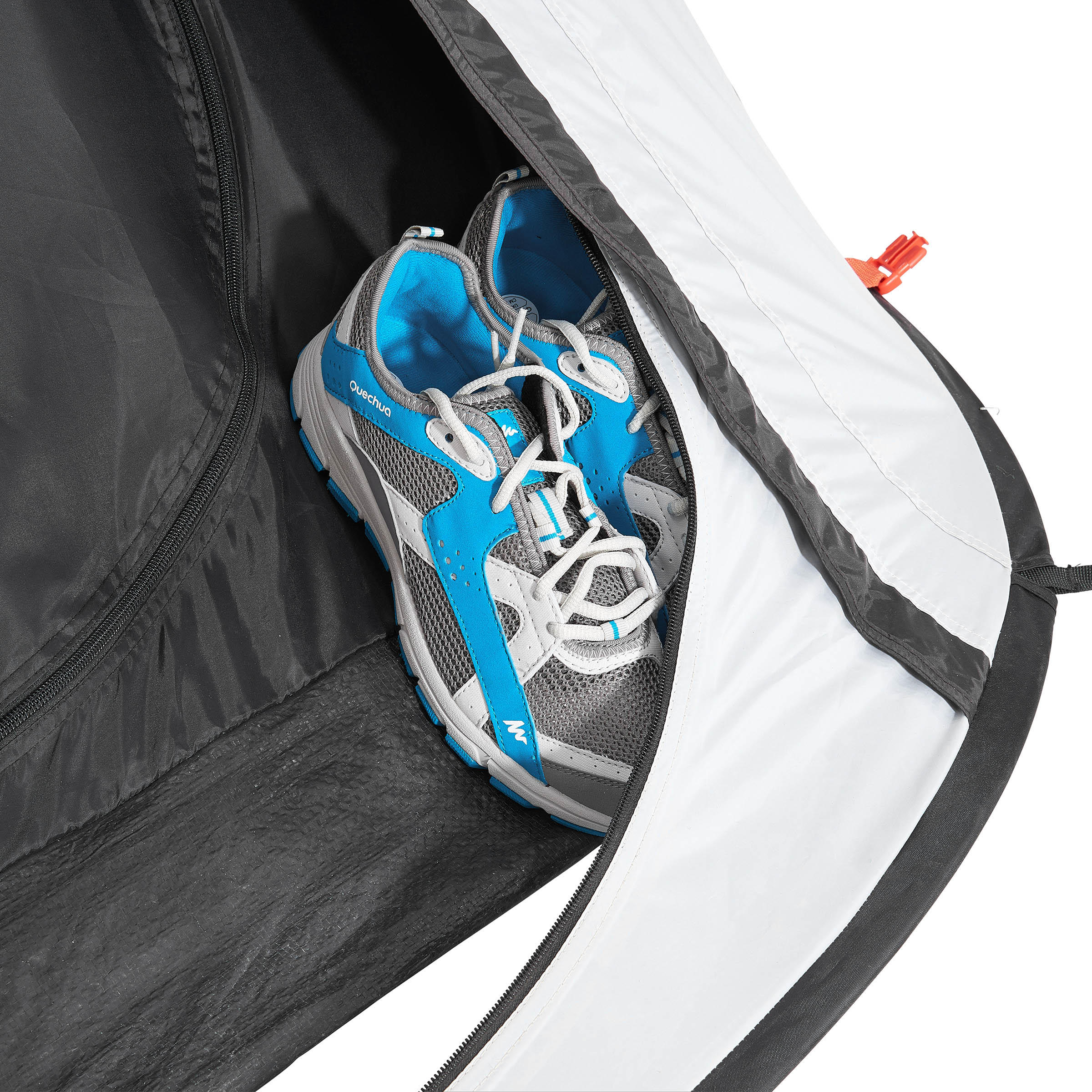 2-Person Camping Tent - 2 Seconds Fresh & Black - QUECHUA