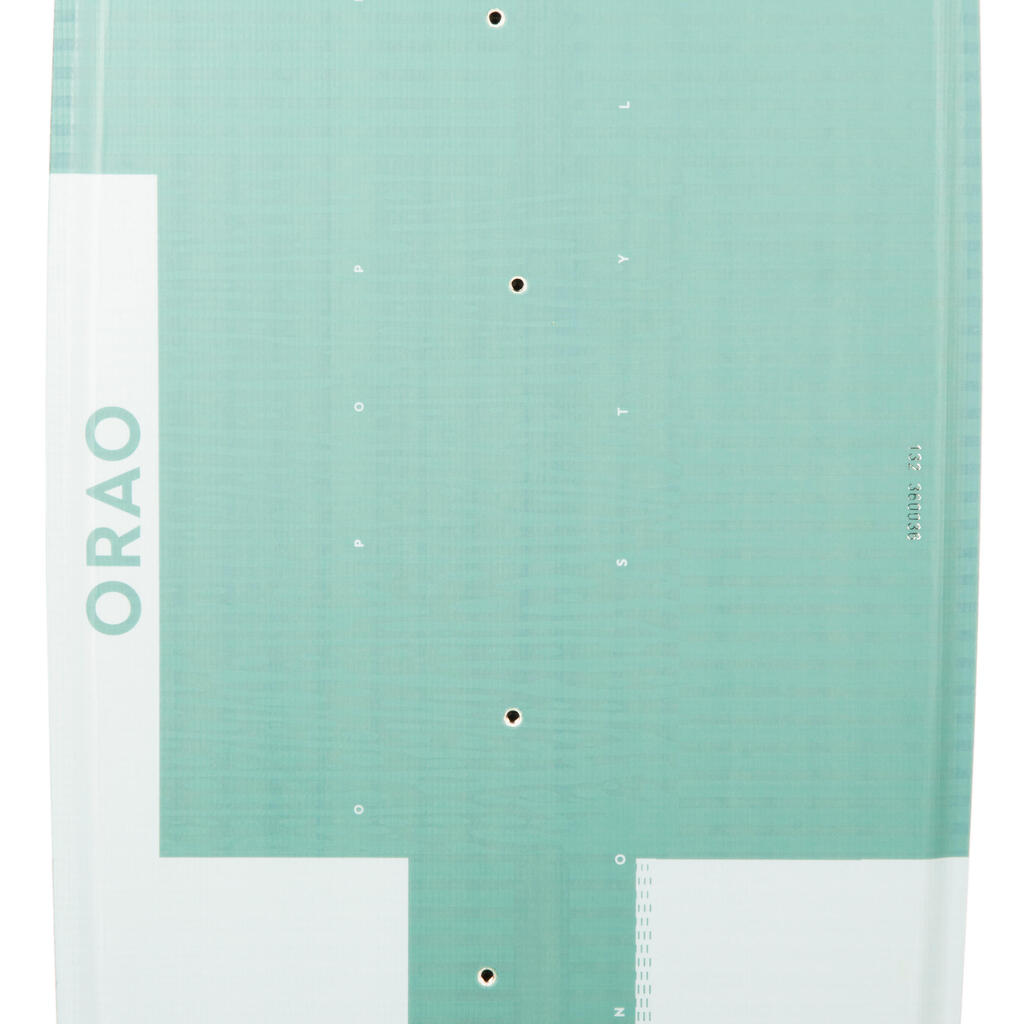 Kiteboard twin tip 500 karbónový 132 × 39 cm