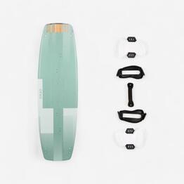 Planche Twintip carbone de Kitesurf 132 x 39 cm (pads et straps inclus) - TT500