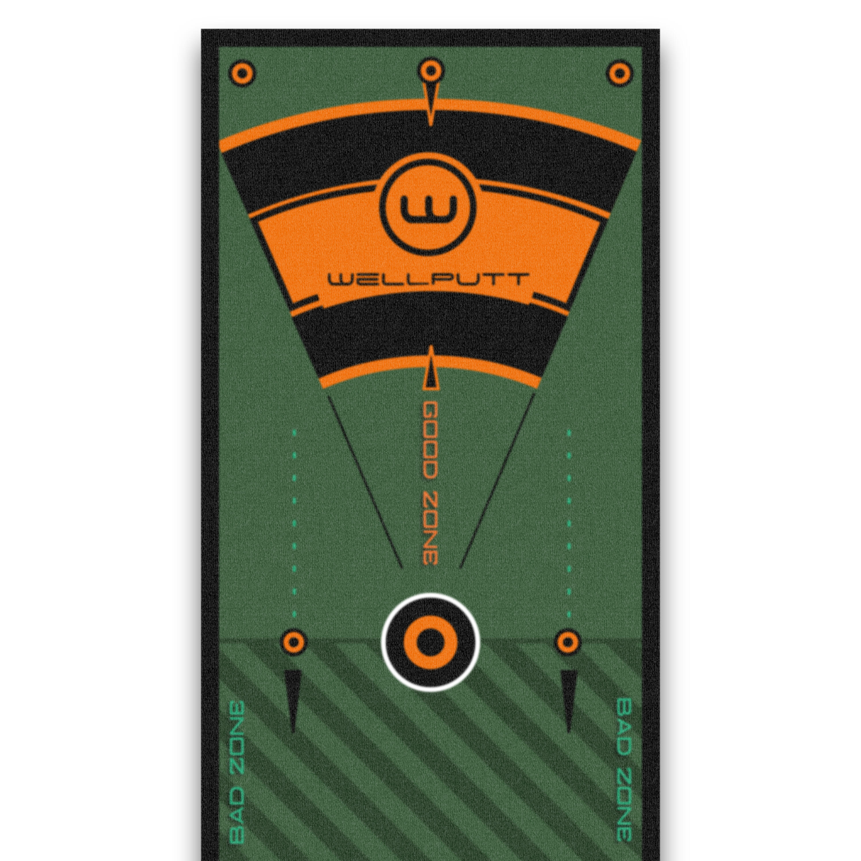 GOLF PUTTING MAT 4M WELLPUTT MAT GREEN WELLPUTT Decathlon