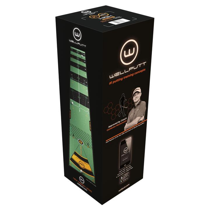 GOLF PUTTING MAT 4M WELLPUTT MAT GREEN WELLPUTT Decathlon