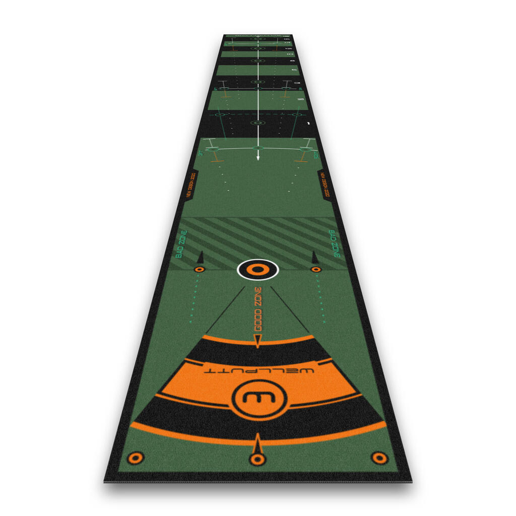 Golfa paklājs “Wellput”, 4 m, zaļš