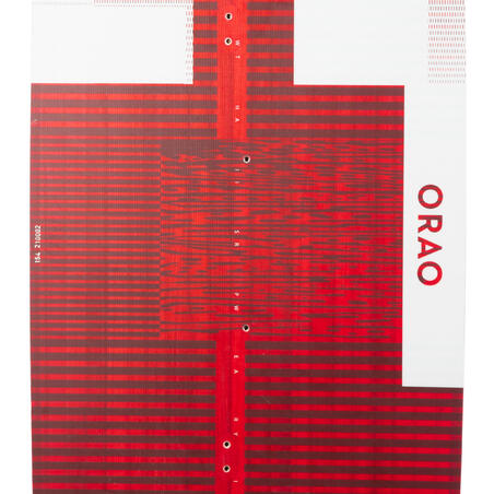 ДОСКА ДЛЯ КАЙТСЕРФИНГА TWIN TIP 500 - 154 X 45 CM (НАКЛАДКИ И РЕМНИ В КОМПЛ.)