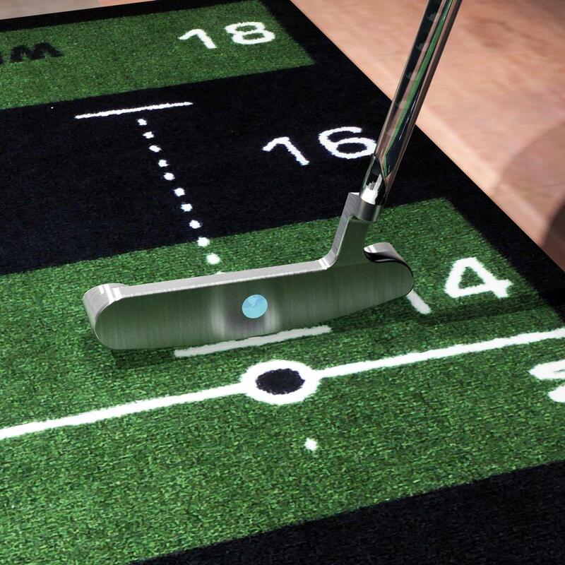 Golf Putting-Matte Wellputt 4 m grün 