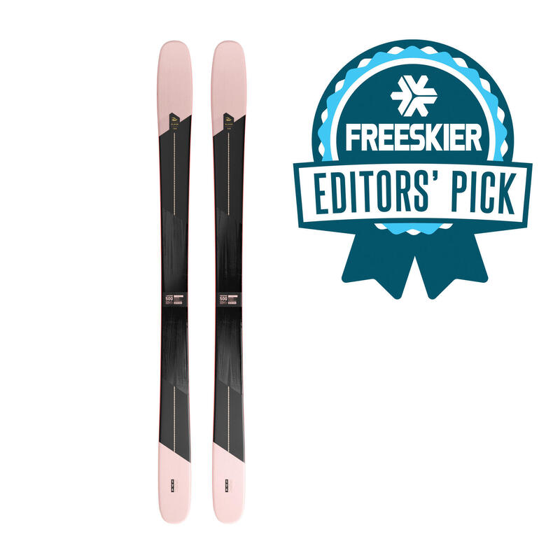 Dámské freeridové lyže bez vázání FR500 Slash 100 
