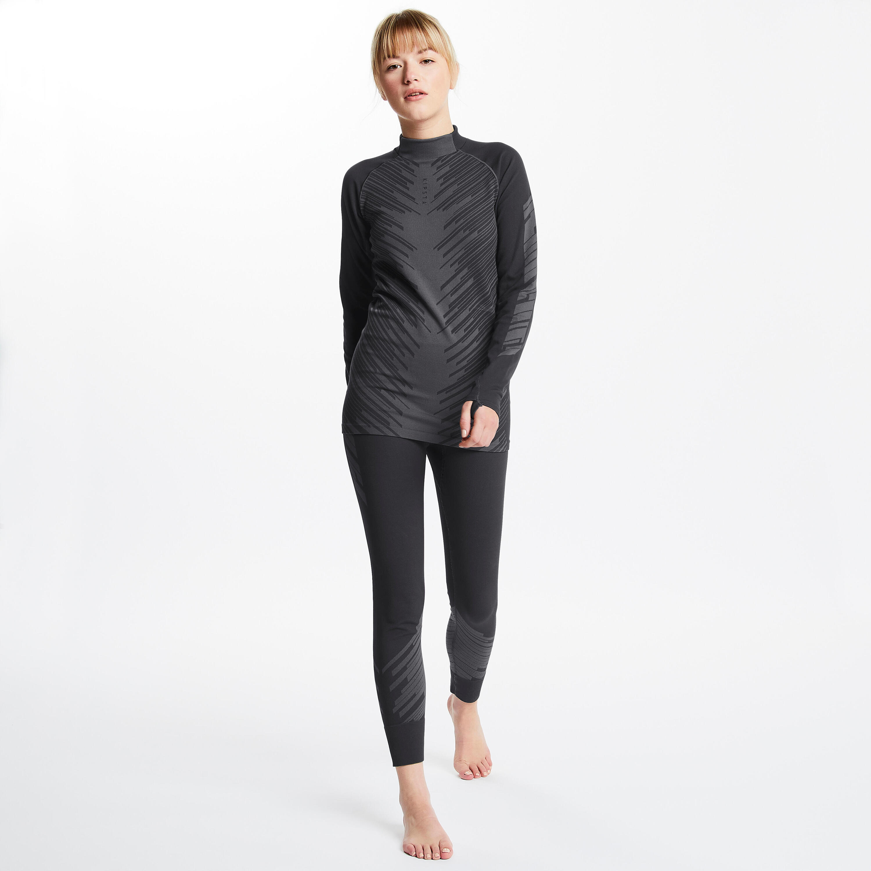 Adult Base Layer Top Keepwarm 900 - Dark Grey 9/13