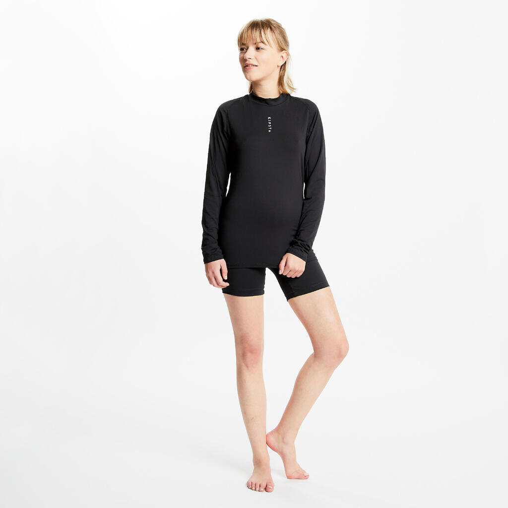 Podmajica Keepdry 100 LS za odrasle - crna
