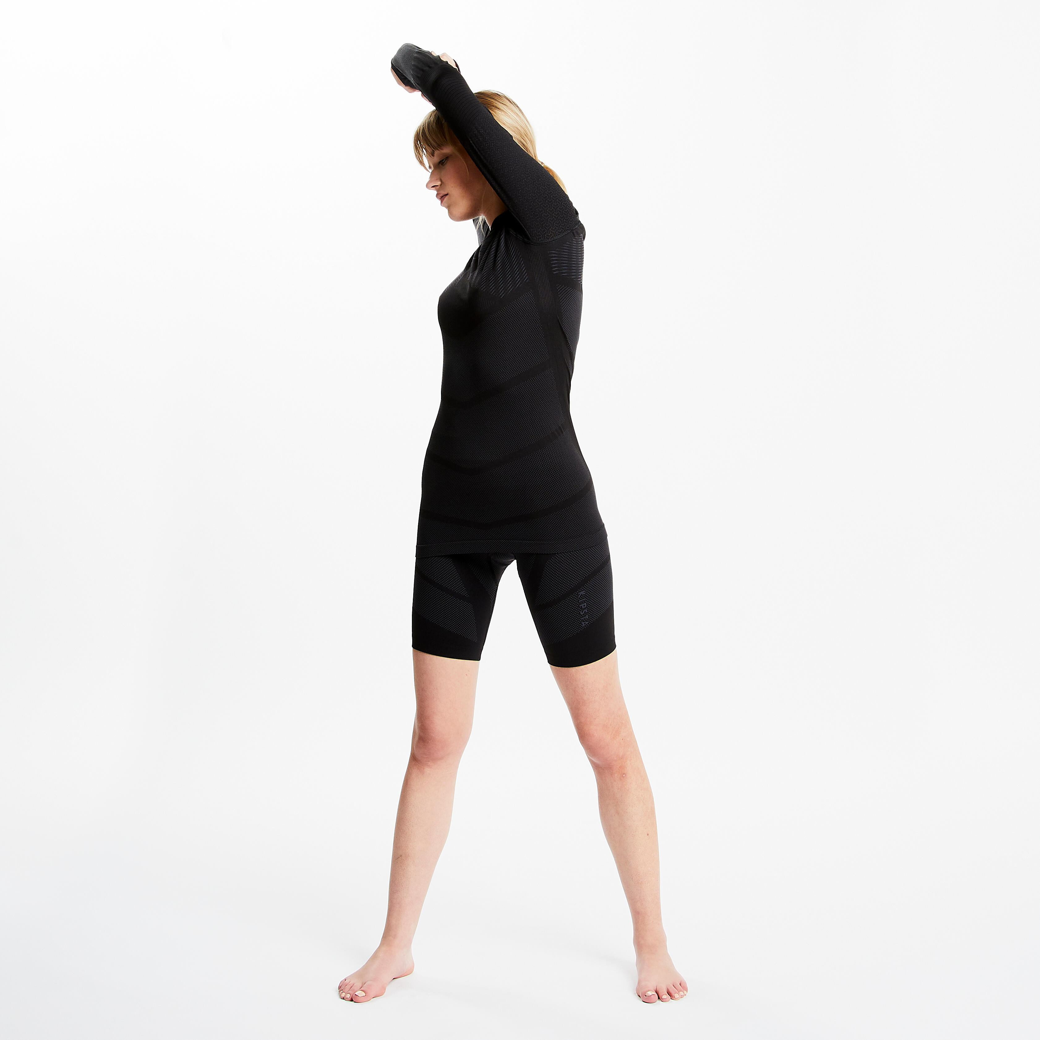 Football Undershorts Keepdry 500 Black