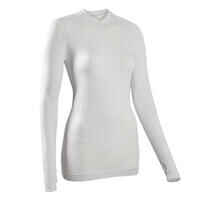 Adult breathable football base layer, white