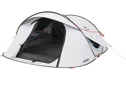 TIENDA CAMPAÑA QUECHUA 2 SECONDS FRESH & BLACK 3 PERSONAS (2020): manual, reparación