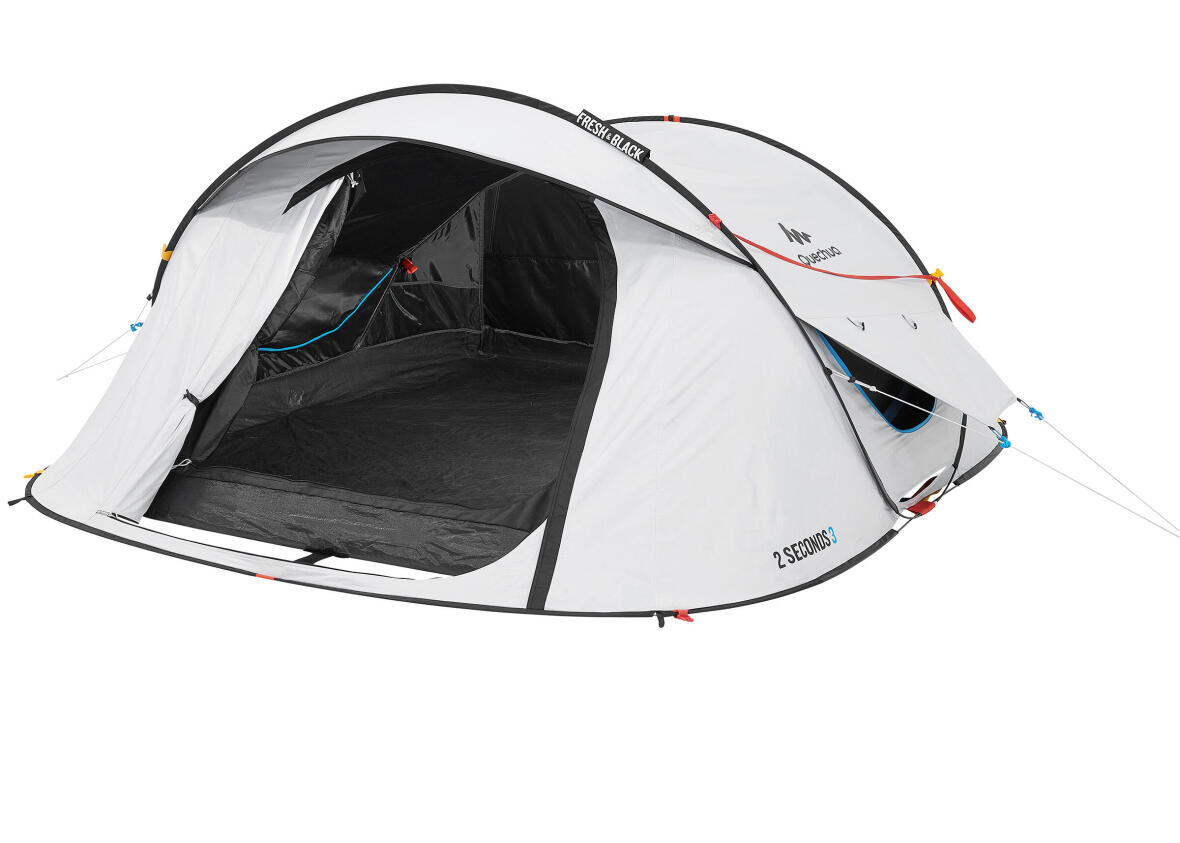 Das kaputte Zelt 2 Seconds 3 Personen fresh-and-black Quechua reparieren