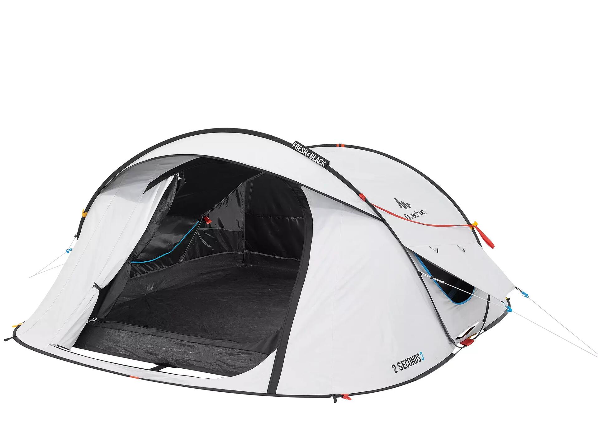 เต็นท์ Quechua 2 Seconds Fresh&Black 3 คน